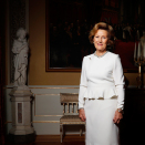H.M. Dronning Sonja fotografert i anledning Kongeparets 80-årsdager 2017. Foto: Lise Åserud, NTB scanpix.